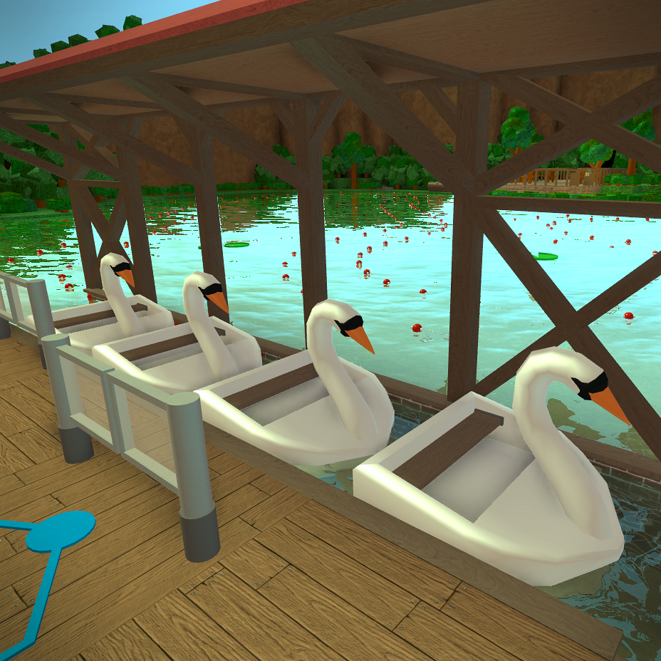 Swan Boats Theme Park Tycoon 2 Wikia Fandom - how to get water in roblox theme park tycoon 2