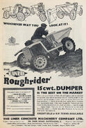 A 1960s LINER Roughrider Sitedumper
