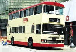A Dennis Dominator with  bodywork in service with Kowloon Motor Bus in .