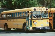 1966 Gillig Model 743D formerly operated by Peninsula School District in Washington State.