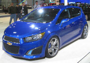 Chevrolet Aveo RS concept front