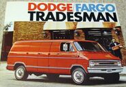 1971 Dodge Tradesman/Fargo Tradesman brochure