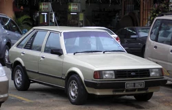 1983–1985 Ford Laser (Kb) GL 5-door hatchback.