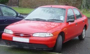 The front of a MK1 Ford Mondeo Hatchback (UK-Spec)