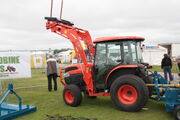 Kubota L5740 with LA854 Loader at EofES 2010 - IMG 0134