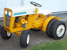 Restored 1965 International Harvester Cub Cadet. Owner: Jude Sminkey