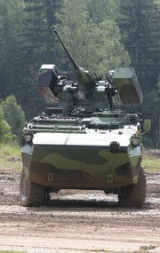 Pandur II by testing of Czech Army