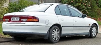 White sedan automobile