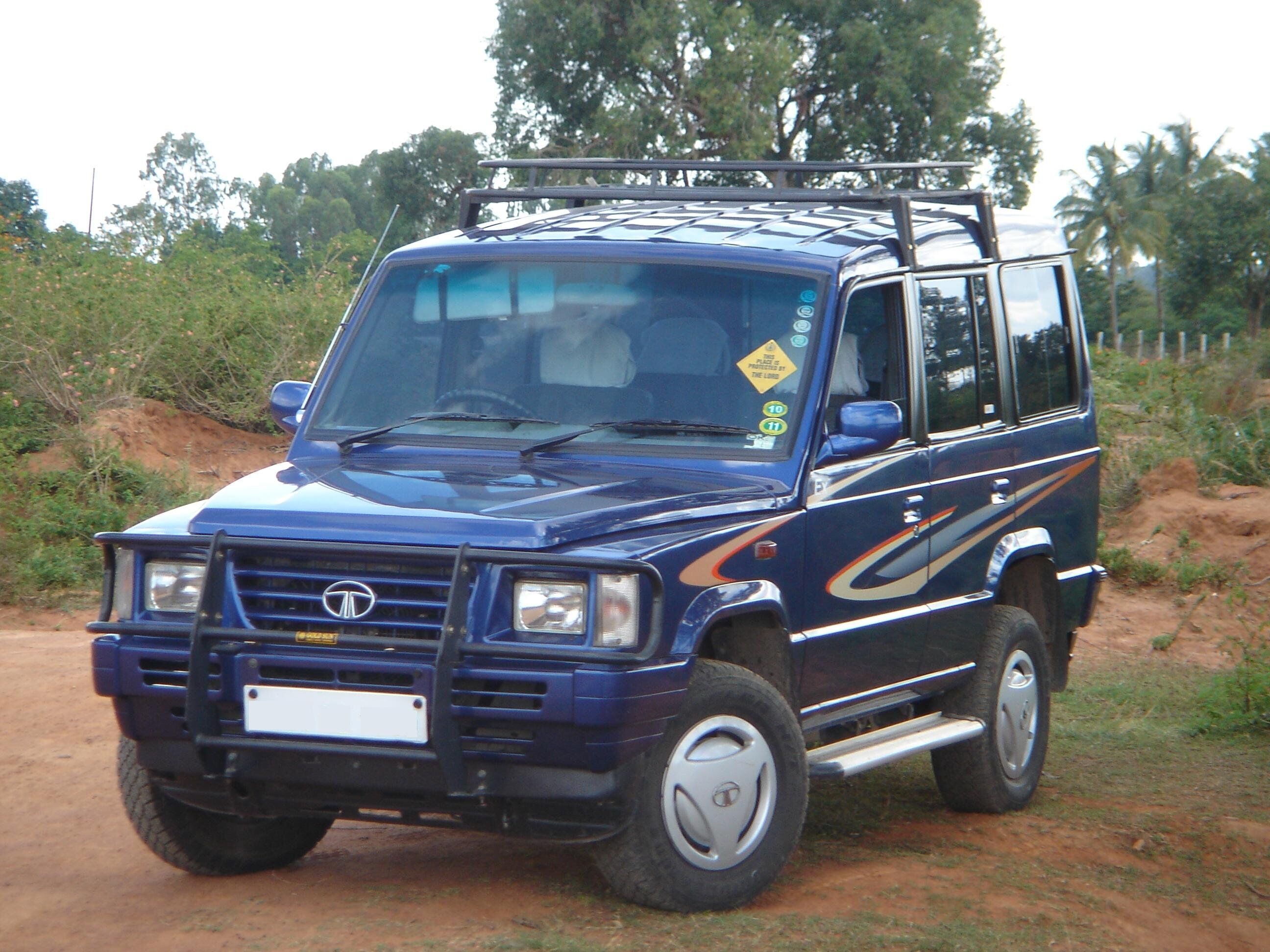 tata sumo victa luggage carrier