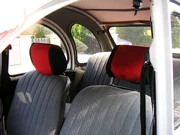  German market 2CV Dolly, with front seat head restraints.