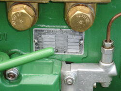 LePercheron manufacturers plate-P8100527