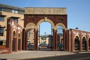 Entrance to Marshall's Yard, 2008