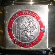 Lea Francis radiator badge