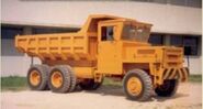 1980s BRAVIA Pantera Obras 6X6 TD Dumptruck