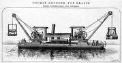 A 1890s Priestman Brothers Steam Double Dredger