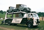 A 1950s LEYLAND Beaver Diesel LANDROVER Transporter restored