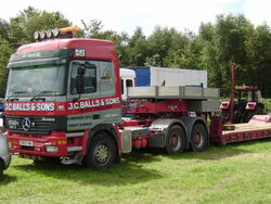 JCBalls Mercedes and Low loader unit