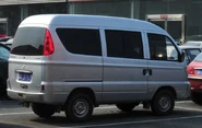Passenger version rear view