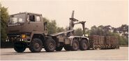 A 1980s Scammell S26 DROPS 8X6 Armytruck Diesel