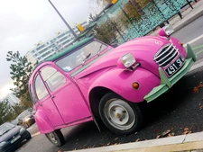 DIY paintwork was often seen on the 2CV