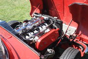 Triumph Herald engine bay - Wollaton park 2011 - IMG 0731