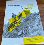 Aveling Marshall 75 crawler brochure - 1976