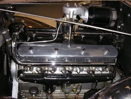 1933 Marmon V16 engine.