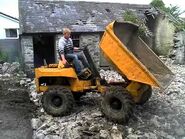 A 1980s LINER Roughrider 4WD Articulated Sitedumper Diesel