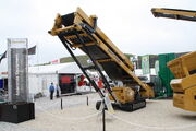 Anaconda mobile stockpile conveyor at Hillhead 2010 - IMG 1715