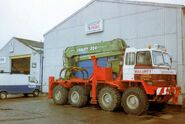 A 1990s FODEN Crane Timbertruck 8X4 TDI