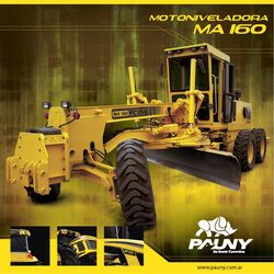 Pauny MA 160 scraper brochure - 2013