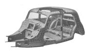 Cutaway drawing of the 1934 Citroen