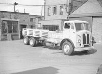 A 1950s GUY Goliath Diesel engined Cargolorry 6X4
