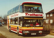 1983 model year Skyliner operated by Trathens Travel Services of Plymouth