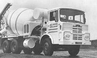 A 1970s GUY Big J6 Cement Mixer Truck Diesel 6X4