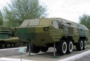9P71 Transporter-Erector-Launcher on БАZ-6944 of 9K714 missile complex «Oka».