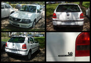 The 2003  was the first full flexible-fuel vehicle launched in Brazil, capable of running on any blend of gasoline and  (E100).