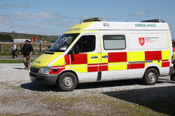 Mercedes Sprinter ambulance - Order of Malta - IMG 0690