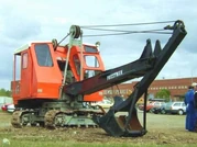 A 1980s Priestman Wolf Excavator Diesel
