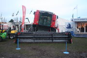 MF Combine with Hillside levelling - IMG 4759