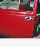Flush-mounted Miata doorpull