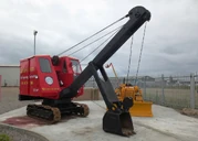 A 1960s Priestman Wolf Digger Diesel
