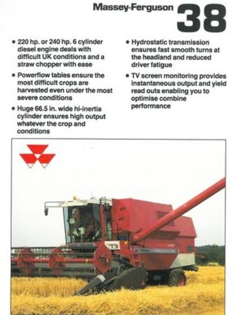 Massey Ferguson Combine Harvester Range Tractor Construction Plant Wiki Fandom Massey Ferguson Combine Harvester Range Tractor Construction Plant Wiki Fandom