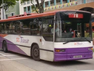 An SBS Transit Volvo B10M Mark IV bus with PSV body assembled by Soon Chow in Singapore.