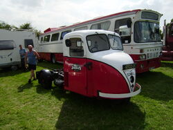 Scammell tractor reg 6533 UK at Lymswold - P7270154