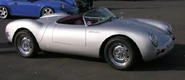 The Porsche 550 Spyder produced from 1953-1956.