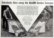 A 1960s Allen Of Oxford Manual Gardensweepers