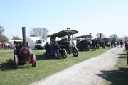 Line up of Engines at the 2010 show