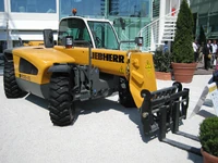 2007 Liebherr-Bauma  using crab steering.