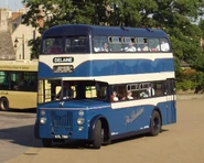 A Delaine Buses Titan PD2 with "tin front".